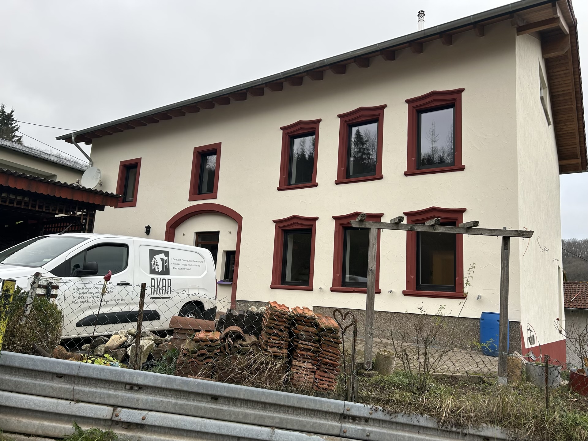 Modernisierung eines Einfamilienhauses in Nunkirchen