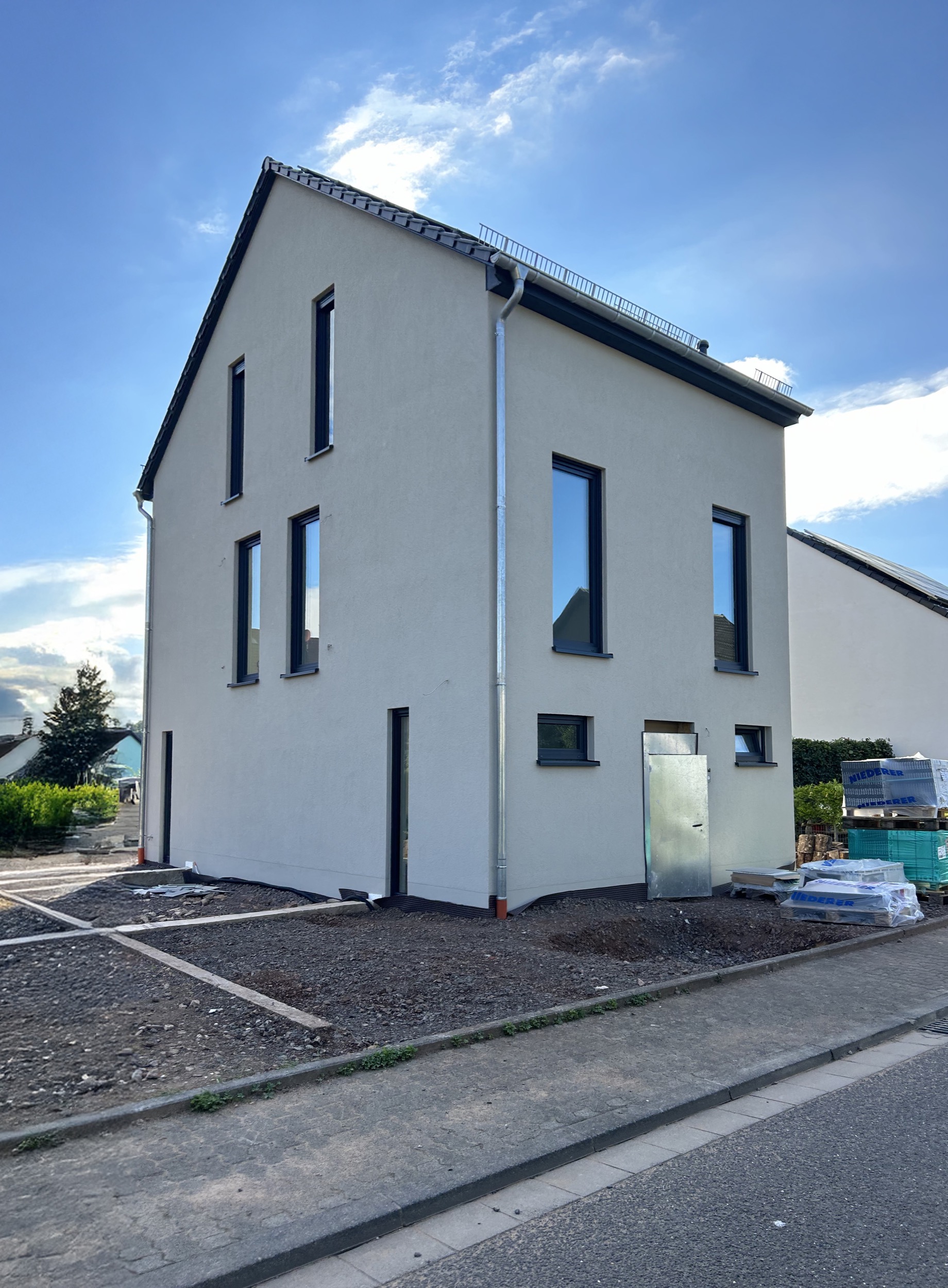 Neubau eines Reihenhauses in Saarlouis