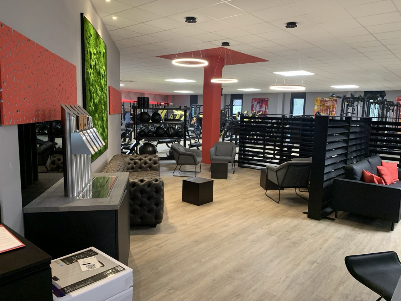 Umbau des Studios Circle Fitness in Ottweiler