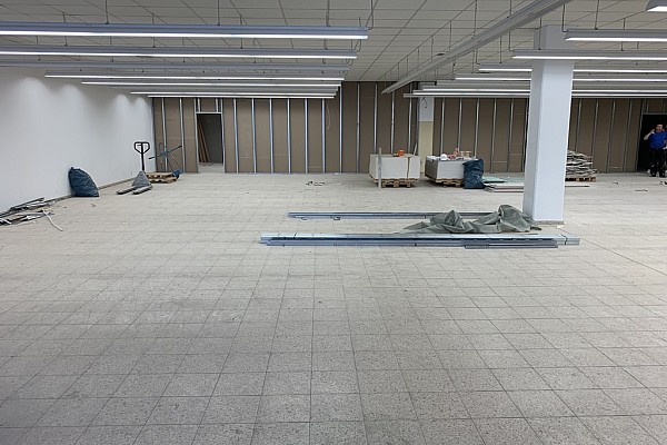Modernes Fitnessstudio