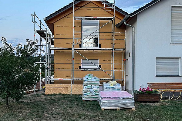 Anbau Holzständerbau in Sötern